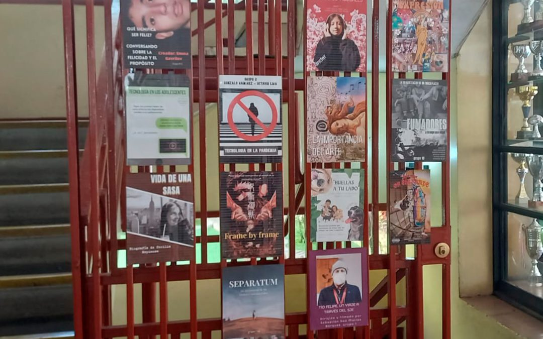 Estudiantes del Colegio San Juan Evangelista de Las Condes realizan muestra de cortometrajes inspirados en Mi país imaginario