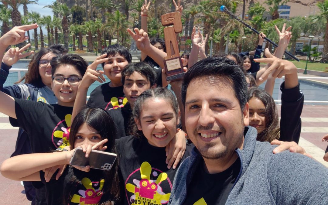 Cortometraje del cineclub del Colegio María Montessori de Arica triunfa en el Festival Arica Nativa